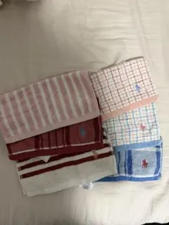 ポロラルフローレン　ハンカチ6枚セット