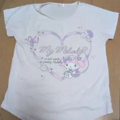 Sanrio マイメロディ 半袖Tシャツ ホワイト