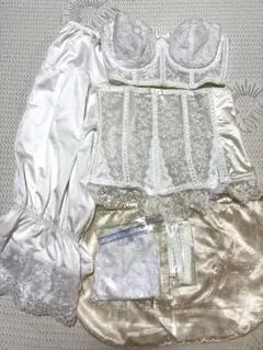 セモア♡ブライダルインナーF75 ドロワーズL 美品☆セモア F75ウエストニッパー76ドロワーズL