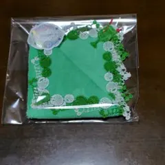 【未使用新品】近沢レースシーズンタオルハンカチクリームソーダ