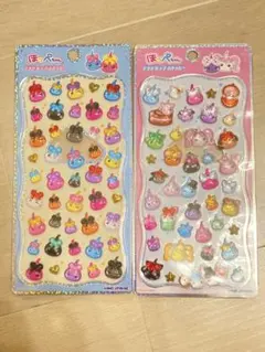 正規品 プチドロップステッカー ほっぺちゃん プチドロ 2点セット