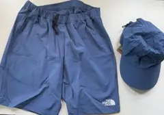 【S】フレキシブルマルチショーツ　キャップ　　ノースフェイスシェイティーブルー