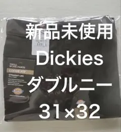 【新品未使用】[31×32] Dickies ダブルニー 85283 BLACKのサムネイル
