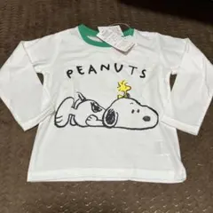 新品 PEANUTS 長袖カットソー 100cm スヌーピー