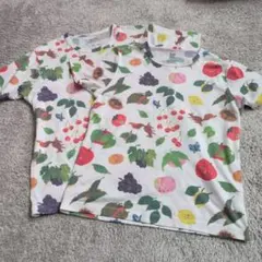 graniph tupera tupera くだものさんTシャツ ２枚セット