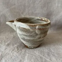 手作り 陶器 片口酒器　鉢のサムネイル