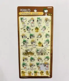 【正規品】ボンボンドロップシール スヌーピー　ビーグル　スカウト