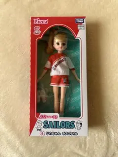 【未使用】リカちゃんくじ チアスタイル 01 セブンイレブン SAILORS