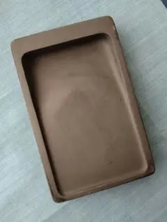 ⭕️紫雲石硯　名工　熊谷利夫　号　瑞泉　大型長方研　2kg超　石紋綺麗　共桐箱 ⭕️紫雲石硯 名工 熊谷利夫 号 瑞泉 大型長方研 2kg超