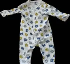 PETIT BATEAU プチバトー　ロンパース12m/74cm