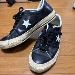 (最終値下げ）CONVERSE ONE STAR レザー
