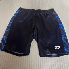 美品　M ヨネックス　ハーフパンツ　ブラック　ブルー　バドミントン　テニス　レア