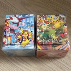 ポケモンカードゲーム デッキケース 2個セット　トウホク　フクオカ