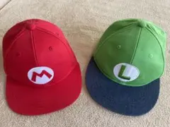 USJ マリオ　ルイージ　キャップ　セット　ユニバーサルスタジオジャパン公式