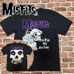 【XLサイズ】ミスフィッツ☆バンドTシャツ　両面プリント　デカロゴ　新品未使用