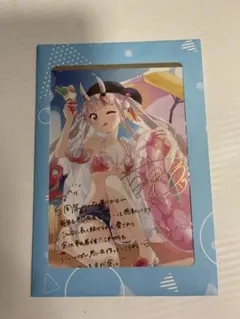 2023年百鬼あやめ活動5周年記念複製サインポストカード