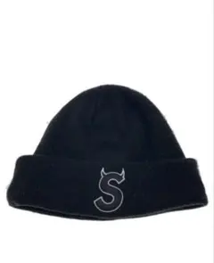Supreme × New Era　ツノ S Logo　Beanie devil