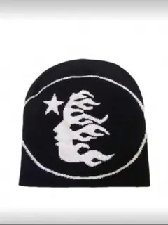 HELLSTAR ビーニー 黒 uk ヘルスター　supreme stussy