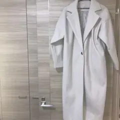 チェスターコート サイズF グレージュ　　オーバーサイズ