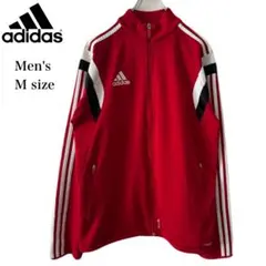 adidas アディダス トラックジャケット ジャージ メンズ M レッドのサムネイル