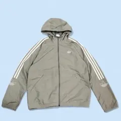 ADIDAS アディダス オリジナルス ジップ ジャケット パーカー L グレー