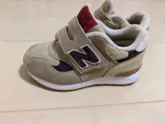 New Balance キッズスニーカー ベージュ/ブラウン