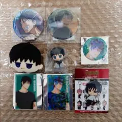 呪術廻戦 ファンパレくじ 缶バッジ、ペイントラクト 缶バッジ、他（伏黒甚爾）