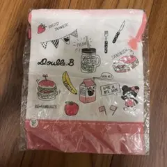 ★新品　ミキハウスダブルb巾着袋