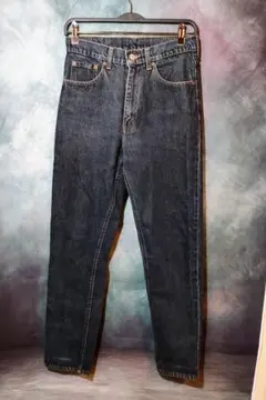 【FP044】Levi's ストレートデニム ダークブルー