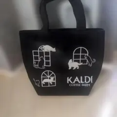 KALDI COFFEE FARM トートバッグ 猫デザイン