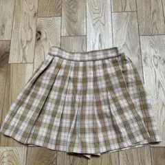 UNIQLO チェック柄スカート 130サイズ