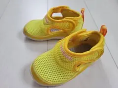 new balance メッシュサンダル イエロー 13.5