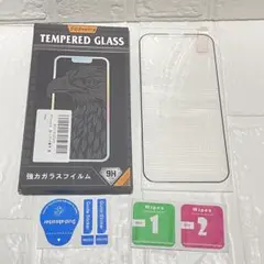 iPhone14ProMAX ガラスフィルム1枚 縁どり黒