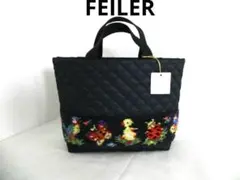 完売【フェイラー】学校フェイラー　バッグインミニバック　ネイビー