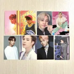 BTS ジミン ジョングク トレカ 8枚セット アルバム cd dvd 公式