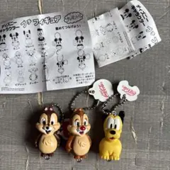 ディズニー プチフィギュア キーホルダー 3種セットのサムネイル