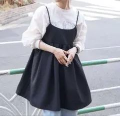 tip top キャミワンピース　ブラック