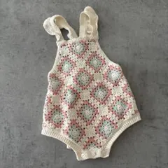 zara クロシェ　ロンパース　62