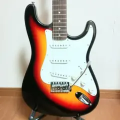 BUSKERS エレキギター ストラト 3トーンサンバースト SSH 島村楽器