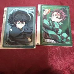 あ*と様 鬼滅の刃　無限城編　箔押しランダムカード　時透無一郎　竈門炭治郎