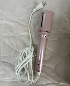 【美品】オートカールヘアアイロン ピンク Qoo10購入