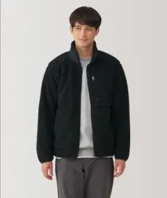 新品タグ付き　無印良品　ボアフリースジャケット　ブルゾン　MUJI