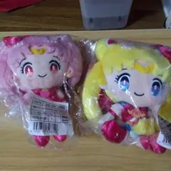 6053②セーラームーン ちびムーン マイメロ ぬいぐるみ マスコット