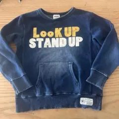 BREEZE トレーナー 120サイズ ダークブルー