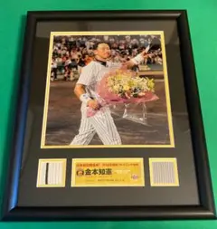 阪神タイガース 金本知憲 701試合連続フルイニング出場記念パネル