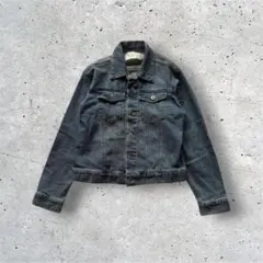OPAQUE.CLIP 短丈デニムジャケット インディゴブルー アメカジ Y2k