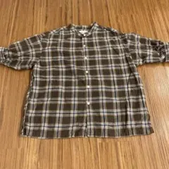 urban research チェック半袖シャツ