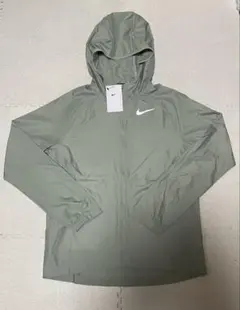 NIKE ナイキ エッセンシャル ジャケット ナイロンパーカー Lグリーン 