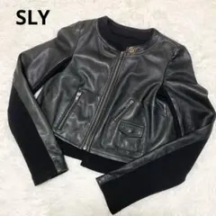 【希少】SLY レザージャケット　ヴィンテージVINTAGE F LEATHER