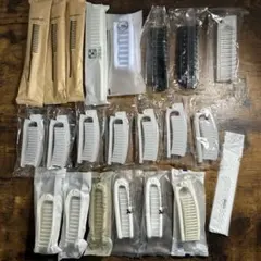 【新品未開封】ホテルアメニティヘアブラシ 21個　コーム1個　まとめ売り